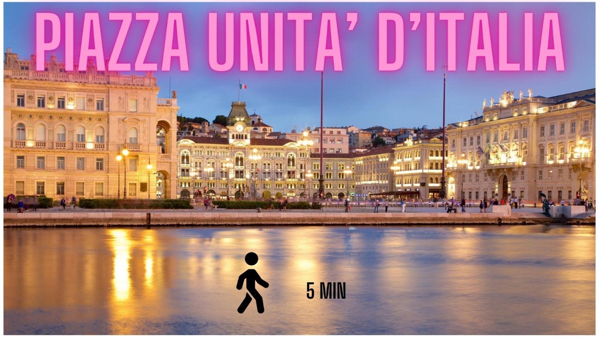 טריאסטה Piazza Unita D'Italia - Jr Suite Con Ac - Wi Fi - Park Convenzionato מראה חיצוני תמונה